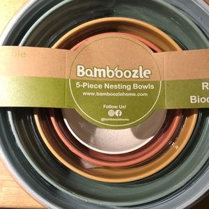 Bamboozle 5-Piece nesting bowls